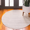 Soho Elegance Collection Area Rug - Chelsea (Beige) Round Beige  lifestyle 18