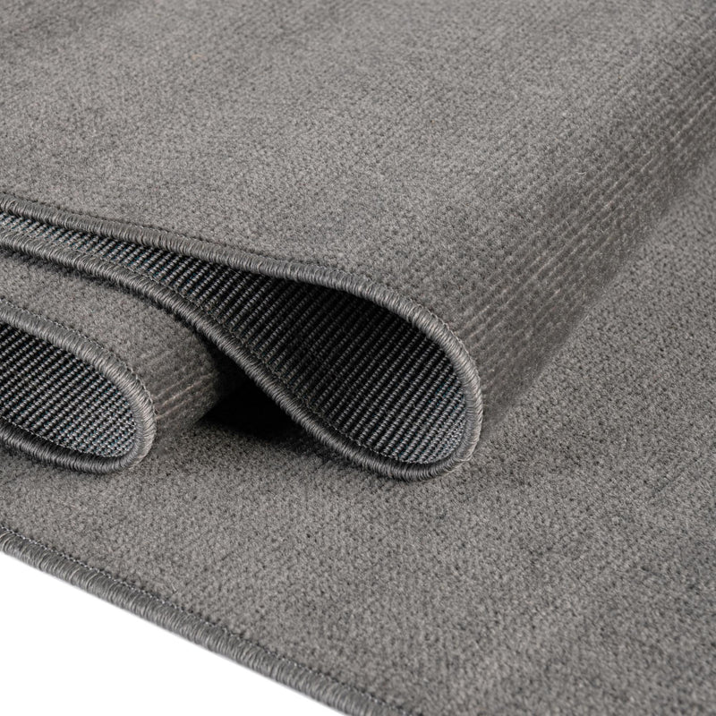 Soho Elegance Collection Area Rug - Chelsea (Gray) Rectangle Gray  lifestyle 6