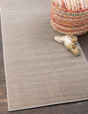Soho Elegance Collection Area Rug - Chelsea (Gray) Runner Gray  lifestyle 26