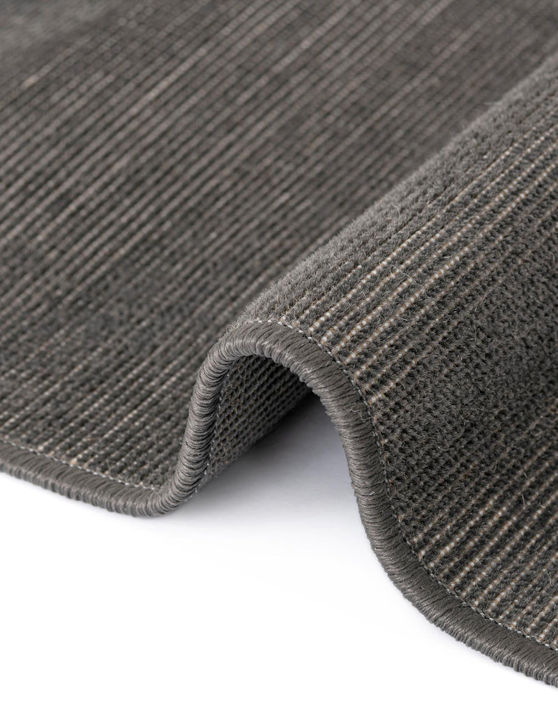 Soho Elegance Collection Area Rug - Chelsea (Gray) Round Gray  lifestyle 29