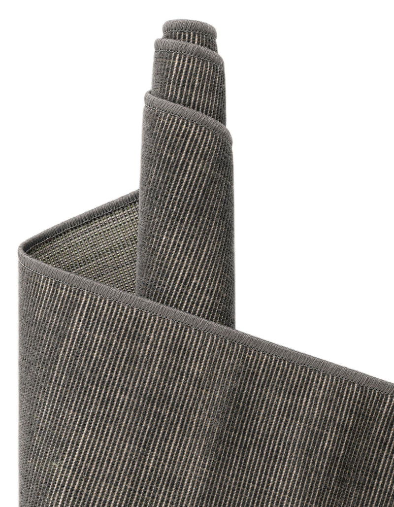 Soho Elegance Collection Area Rug - Chelsea (Gray) Round Gray  lifestyle 30