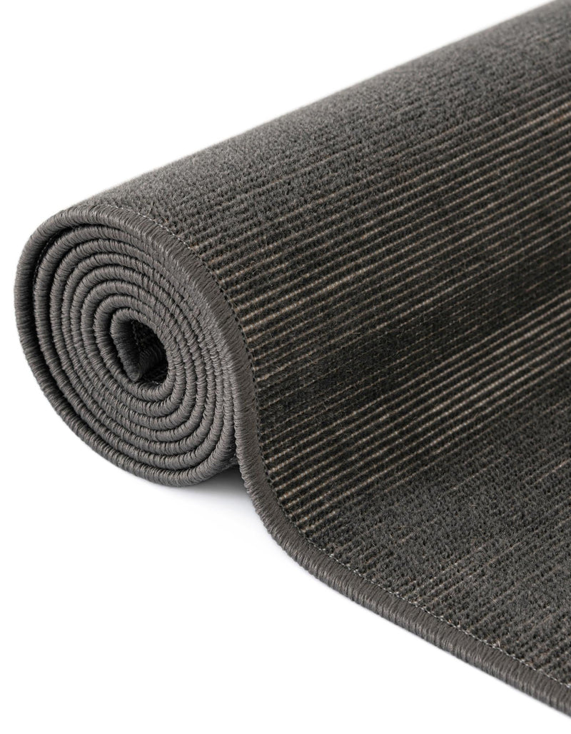 Soho Elegance Collection Area Rug - Chelsea (Gray) Round Gray  lifestyle 31