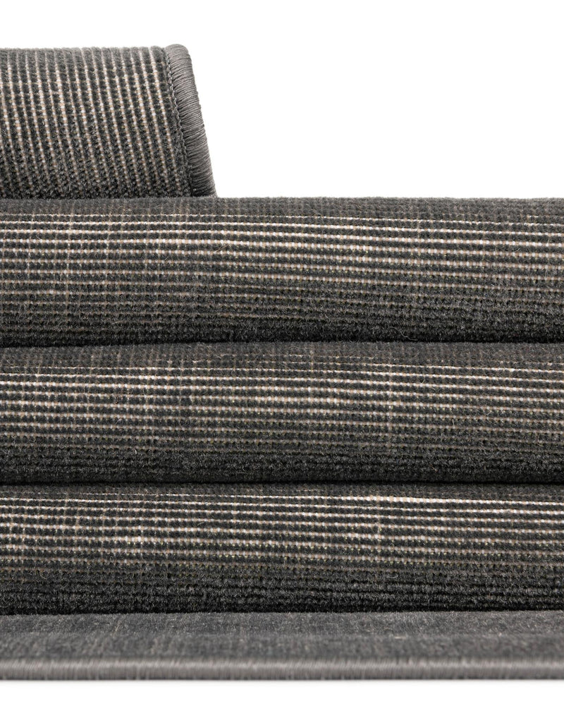 Soho Elegance Collection Area Rug - Chelsea (Gray) Round Gray  lifestyle 33