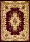 Versailles Elegance Collection Area Rug -  Vincennes Rectangle Red  lifestyle 4