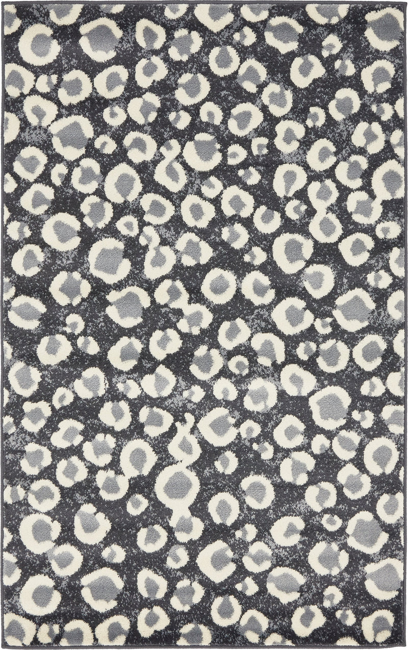 Savannah Sojourn Collection Area Rug -  Mara Rectangle Dark Gray  lifestyle 4
