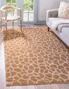 Savannah Sojourn Collection Area Rug -  Etosha Rectangle Yellow  lifestyle 2