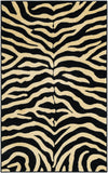 Savannah Sojourn Collection Area Rug -  Kilimanjaro Rectangle Black  lifestyle 2