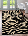 Savannah Sojourn Collection Area Rug -  Kilimanjaro Rectangle Black  lifestyle 4