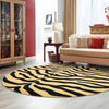 Savannah Sojourn Collection Area Rug -  Kilimanjaro Round Cream  lifestyle 62