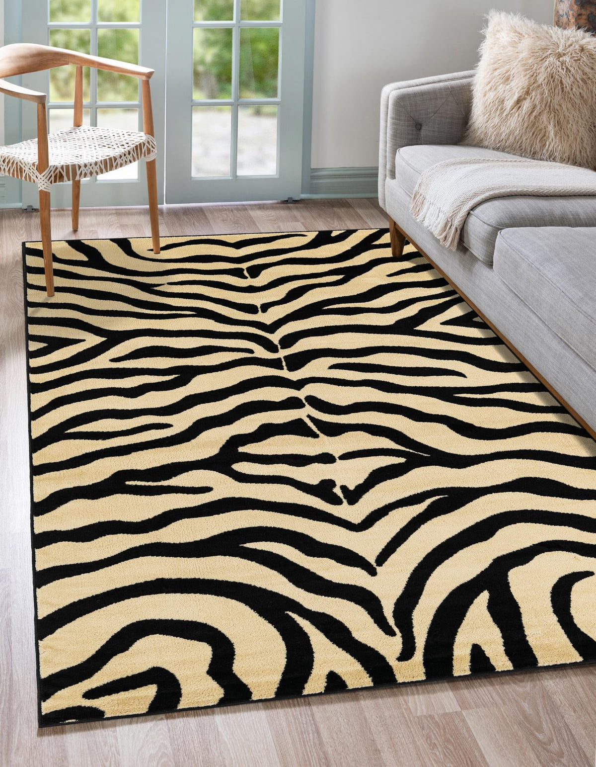 Savannah Sojourn Collection Area Rug -  Kilimanjaro Rectangle Cream  lifestyle 3