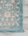 Rustic Charm Revival Collection Area Rug - Farmstead Rectangle Light Blue  lifestyle 12