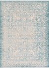 Rustic Charm Revival Collection Area Rug - Farmstead Rectangle Light Blue  lifestyle 5