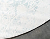 Rustic Charm Revival Collection Area Rug -  Barnwood Round Light Blue  lifestyle 51