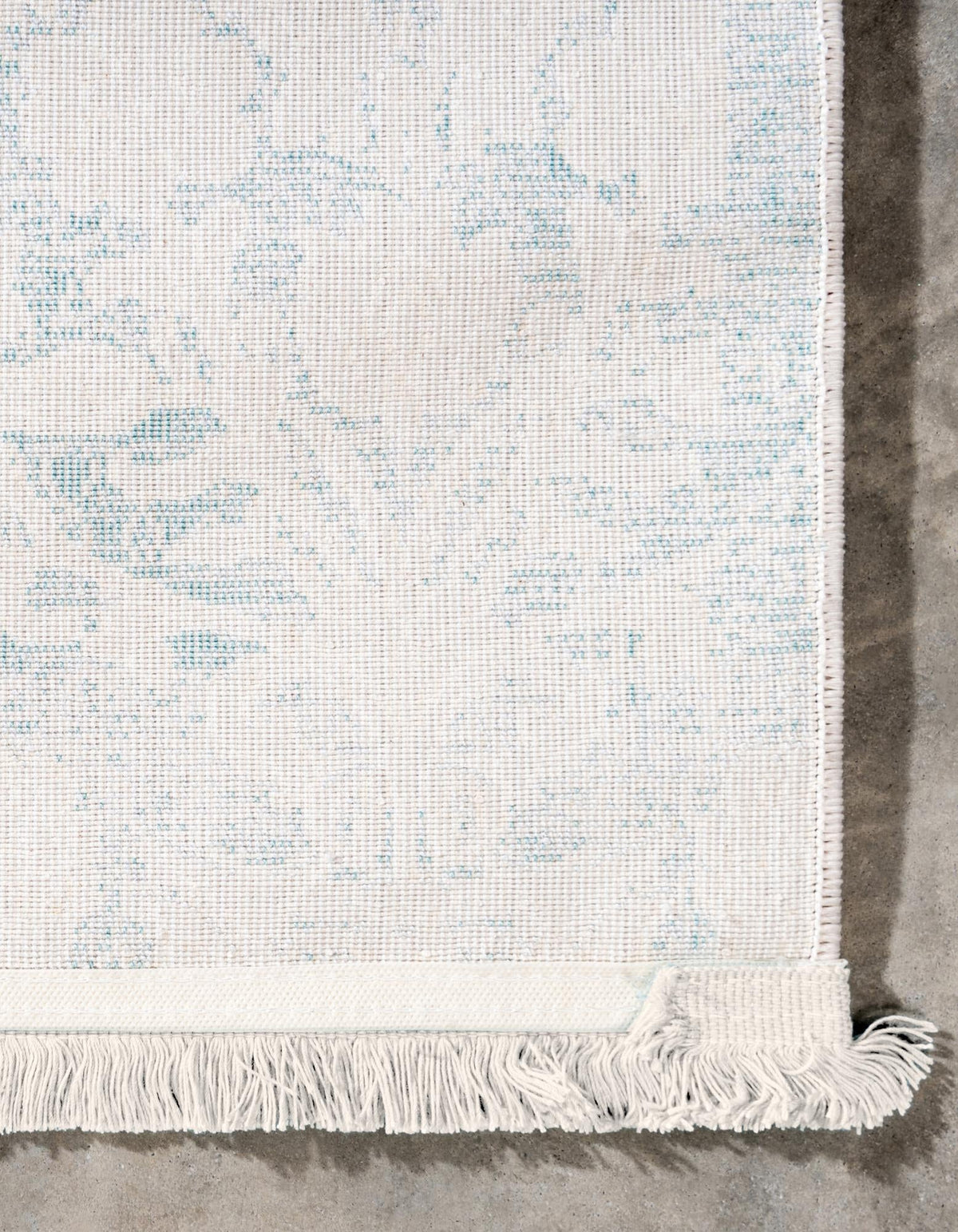 Rustic Charm Revival Collection Area Rug -  Barnwood Rectangle Light Blue  lifestyle 15