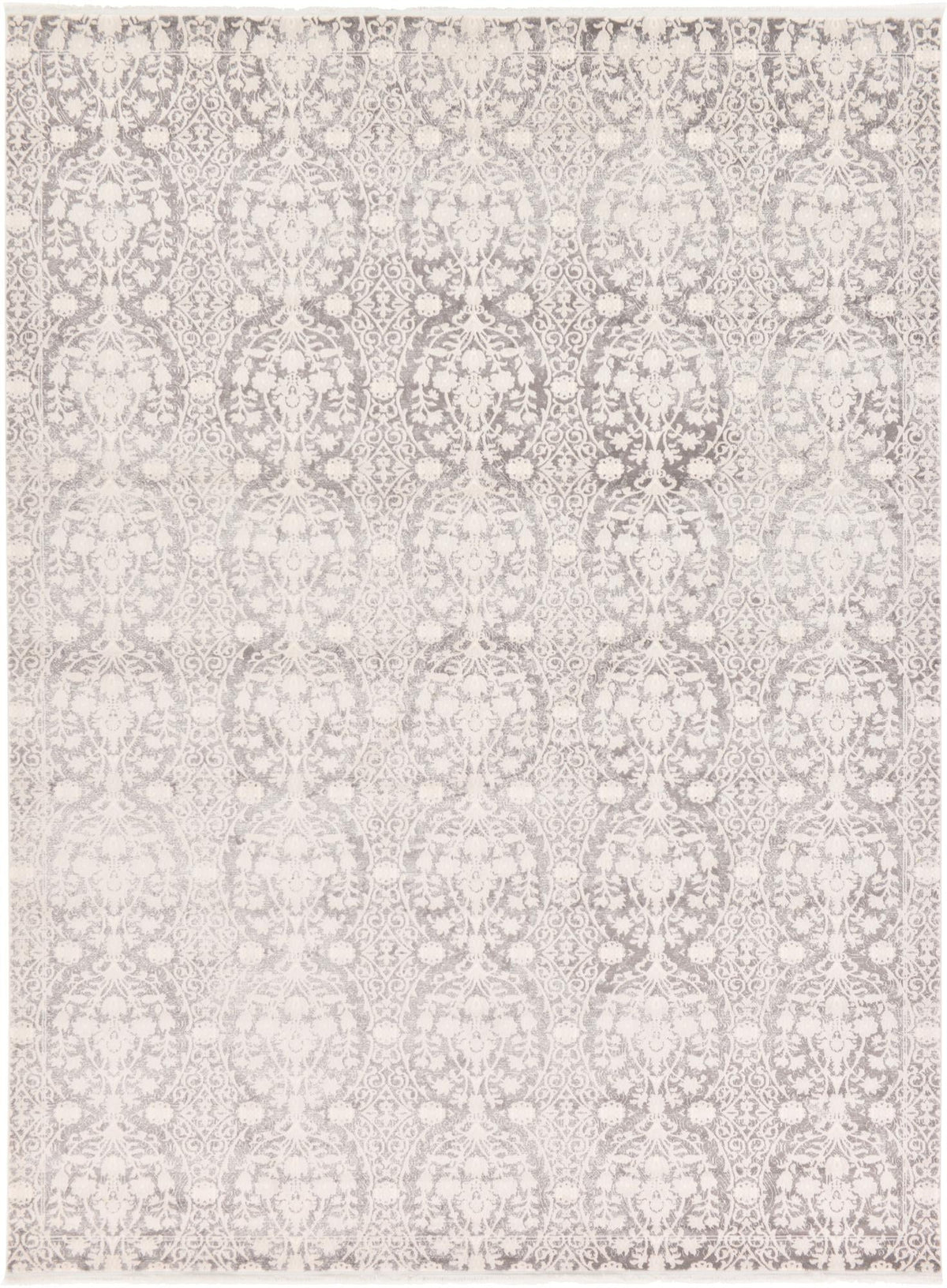 Rustic Charm Revival Collection Area Rug -  Barnwood Rectangle Light Gray  lifestyle 2