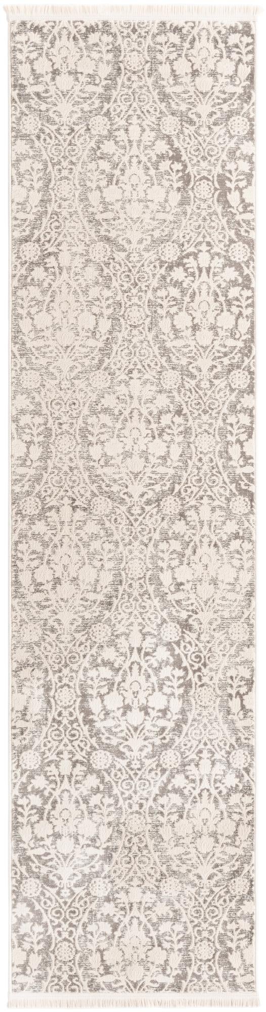 Rustic Charm Revival Collection Area Rug -  Barnwood Runner Light Gray  lifestyle 31