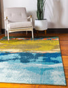 Marrakesh Elegance Collection Area Rug -  Nomad Rectangular Blue  lifestyle 14