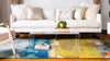 Marrakesh Elegance Collection Area Rug -  Nomad Rectangular Blue  lifestyle 20