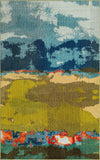 Marrakesh Elegance Collection Area Rug -  Nomad Rectangle Blue Main