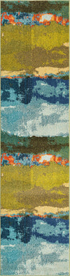 Marrakesh Elegance Collection Area Rug -  Nomad Runner Blue  lifestyle 13