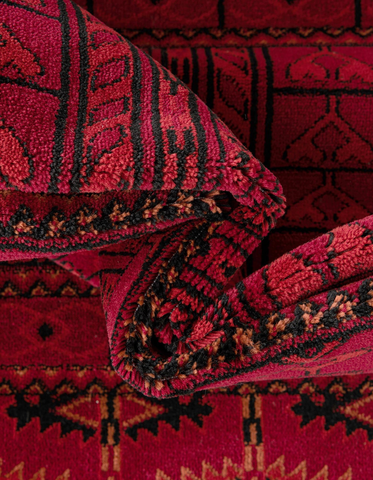 Samarkand Elegance Collection Area Rug -  Ark Rectangle Red  lifestyle 7