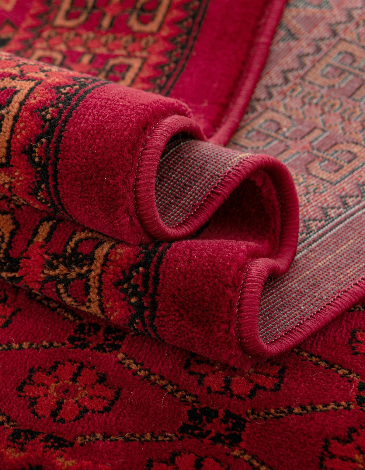 Samarkand Elegance Collection Area Rug -  Ark Rectangle Red  lifestyle 12
