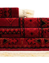 Samarkand Elegance Collection Area Rug -  Ark Rectangle Red  lifestyle 13