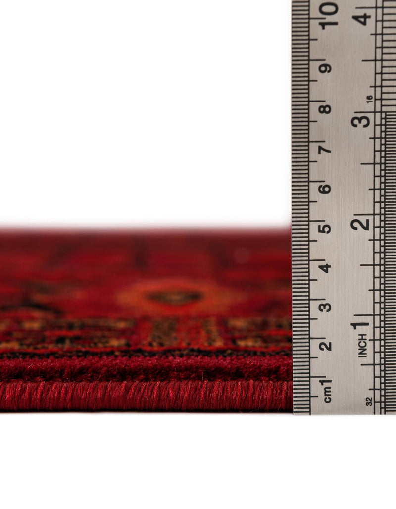 Samarkand Elegance Collection Area Rug -  Ark Rectangle Red  lifestyle 14