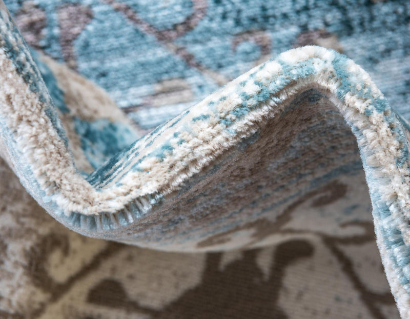 Sahara Dreams Collection Area Rug -  Berber Runner Dark Blue  lifestyle 26