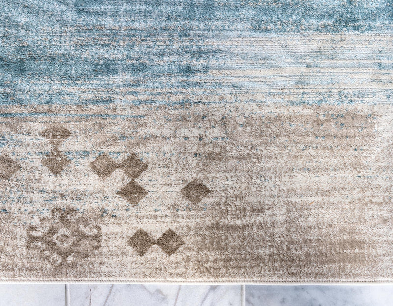 Sahara Dreams Collection Area Rug -  Berber Runner Dark Blue  lifestyle 28
