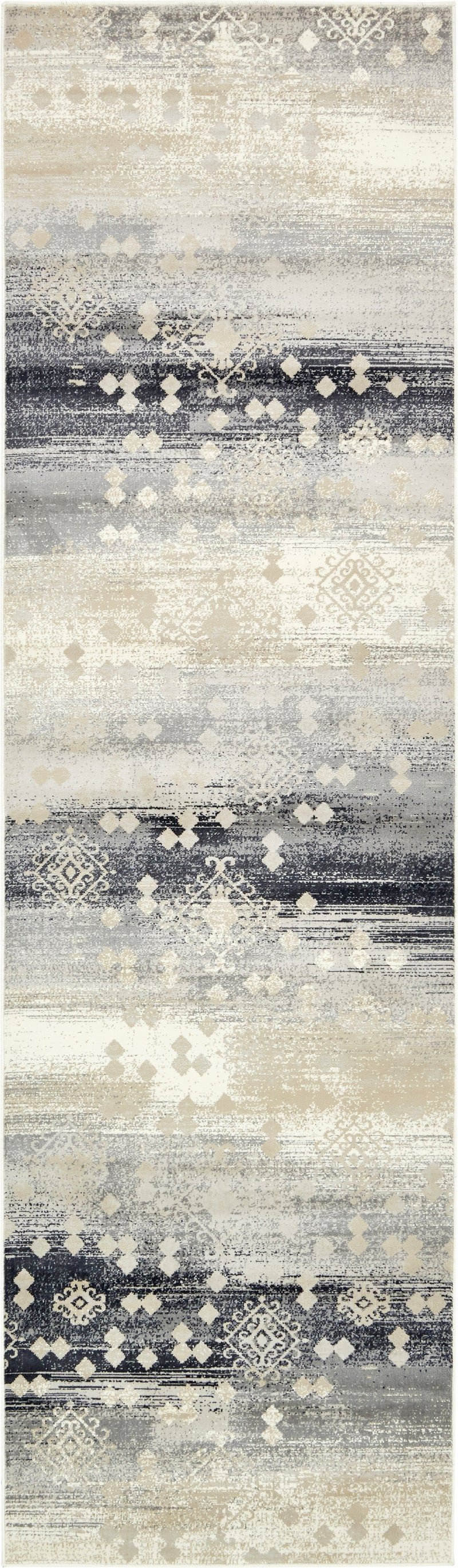 Sahara Dreams Collection Area Rug -  Berber Runner Dark Gray  lifestyle 16