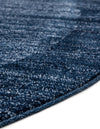 Studio Haven Collection Area Rug -  Conservatory (Navy Blue) Round Navy Blue  lifestyle 33