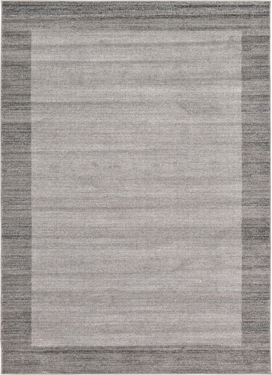 Studio Haven Collection Area Rug -  Conservatory (Light Gray) Rectangle Light Gray Main