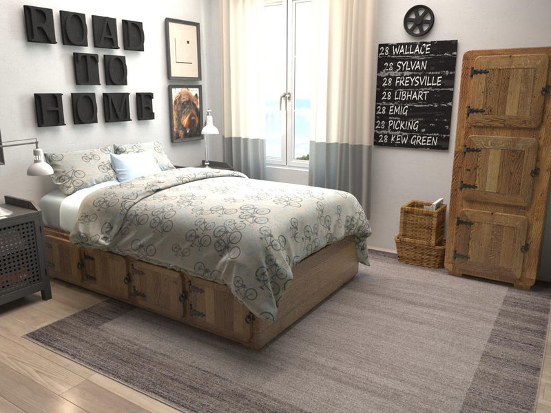 Studio Haven Collection Area Rug -  Conservatory (Light Gray) Square Light Gray  lifestyle 21