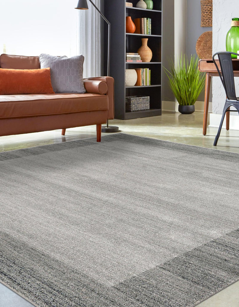 Studio Haven Collection Area Rug -  Conservatory (Light Gray) Square Light Gray  lifestyle 22