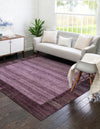 Studio Haven Collection Area Rug -  Conservatory (Violet) Square Violet  lifestyle 25