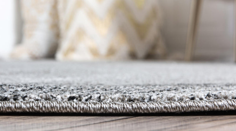 Studio Haven Collection Area Rug -  Conservatory (Light Gray) Round Light Gray  lifestyle 23