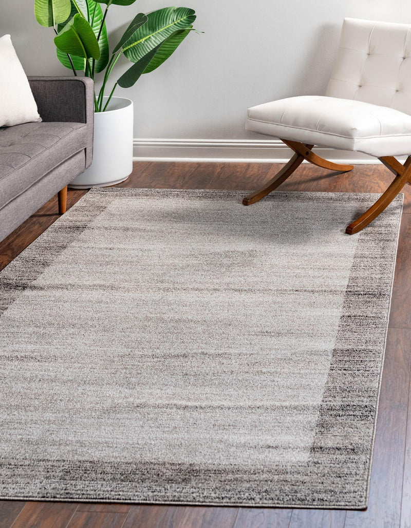 Studio Haven Collection Area Rug -  Conservatory (Light Gray) Rectangle Light Gray  lifestyle 2