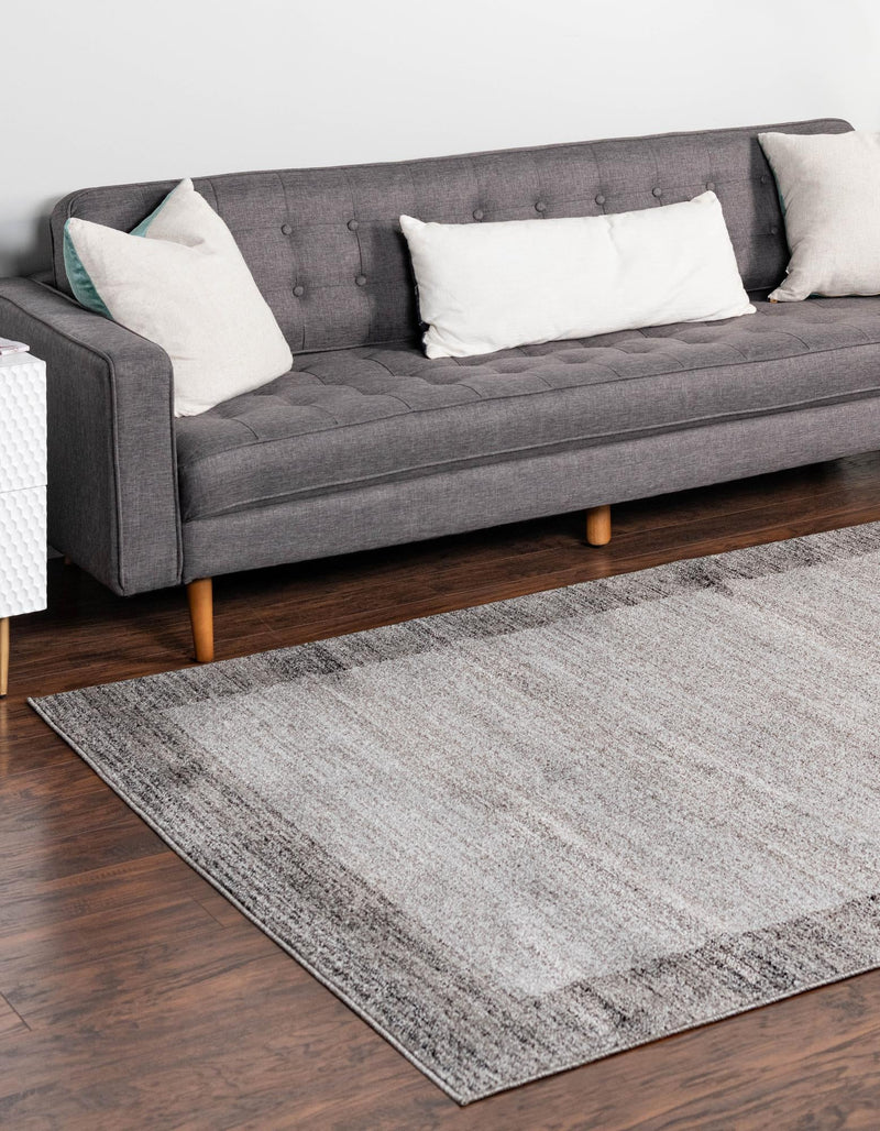 Studio Haven Collection Area Rug -  Conservatory (Light Gray) Rectangle Light Gray  lifestyle 3