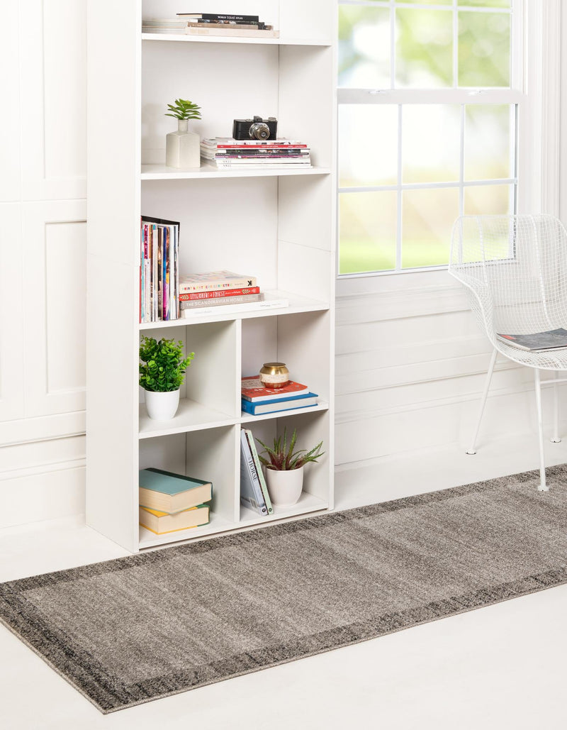 Studio Haven Collection Area Rug -  Conservatory (Light Gray) Runner Light Gray  lifestyle 24