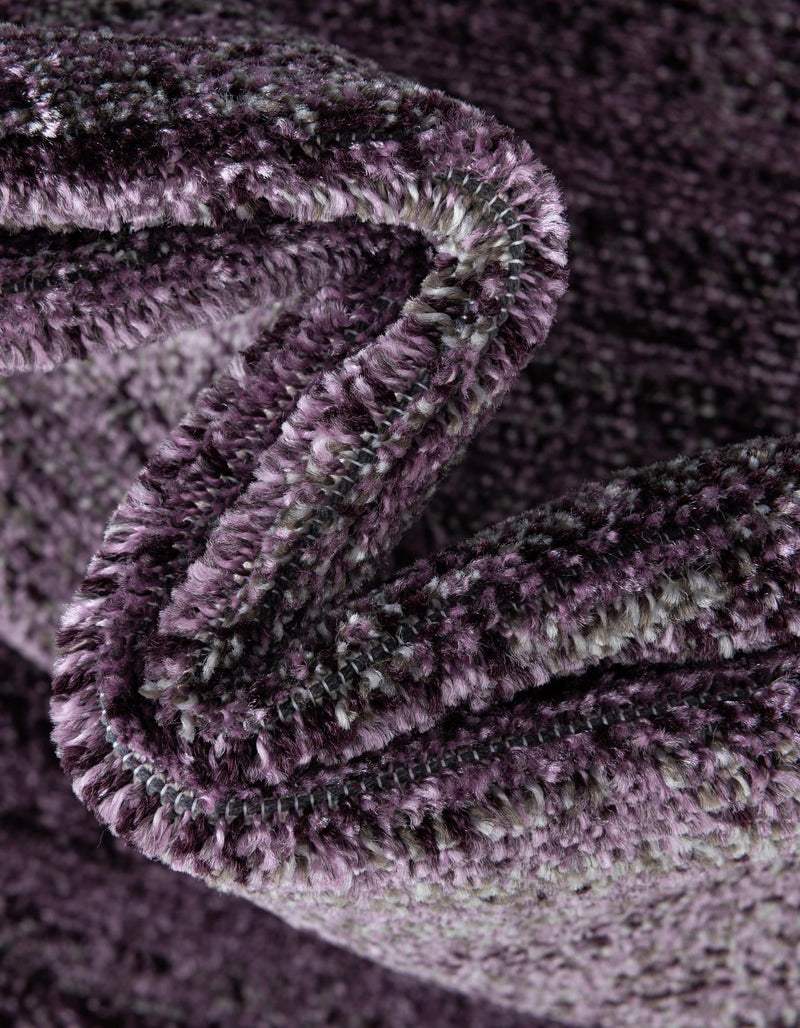 Studio Haven Collection Area Rug -  Conservatory (Violet) Round Violet  lifestyle 40