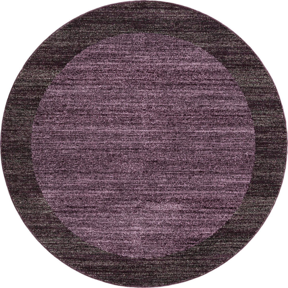 Studio Haven Collection Area Rug -  Conservatory (Violet) Round Violet  lifestyle 17