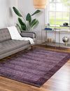 Studio Haven Collection Area Rug -  Conservatory (Violet) Rectangle Violet  lifestyle 3