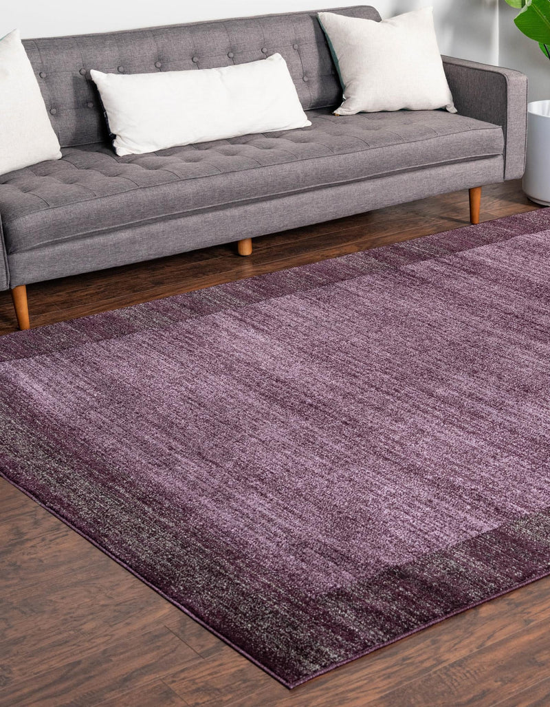 Studio Haven Collection Area Rug -  Conservatory (Violet) Rectangle Violet  lifestyle 4