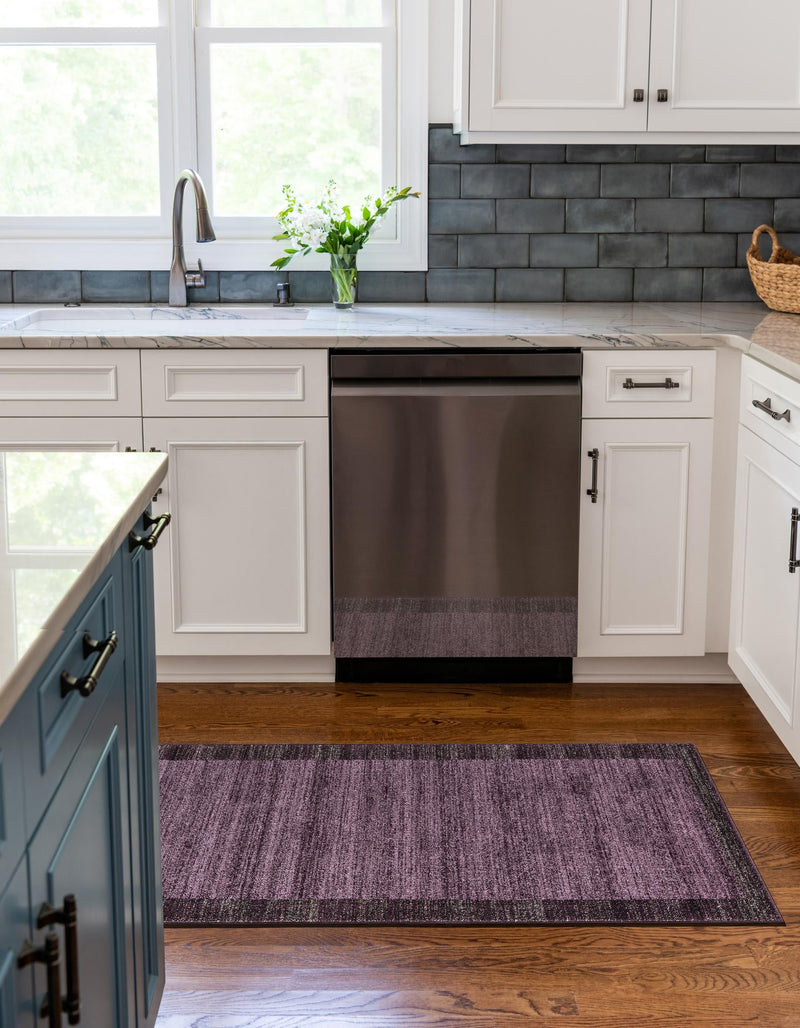 Studio Haven Collection Area Rug -  Conservatory (Violet) Runner Violet  lifestyle 27