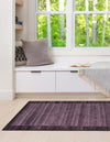 Studio Haven Collection Area Rug -  Conservatory (Violet) Runner Violet  lifestyle 50