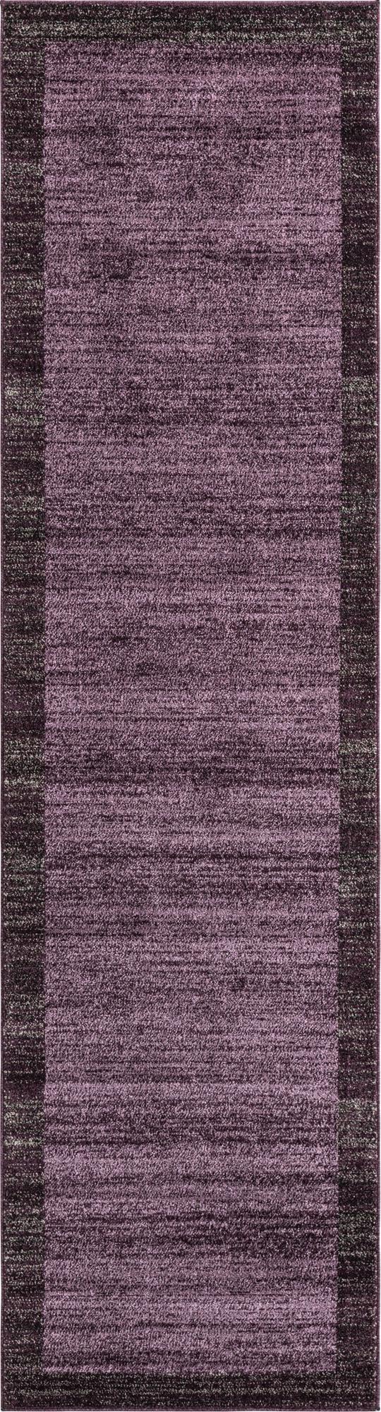 Studio Haven Collection Area Rug -  Conservatory (Violet) Runner Violet  lifestyle 18