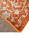 Rustic Charm Revival Collection Area Rug - Farmstead Round Terracotta  lifestyle 104
