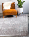 Rustic Charm Revival Collection Area Rug -  Countryside Rectangle Light Gray  lifestyle 3