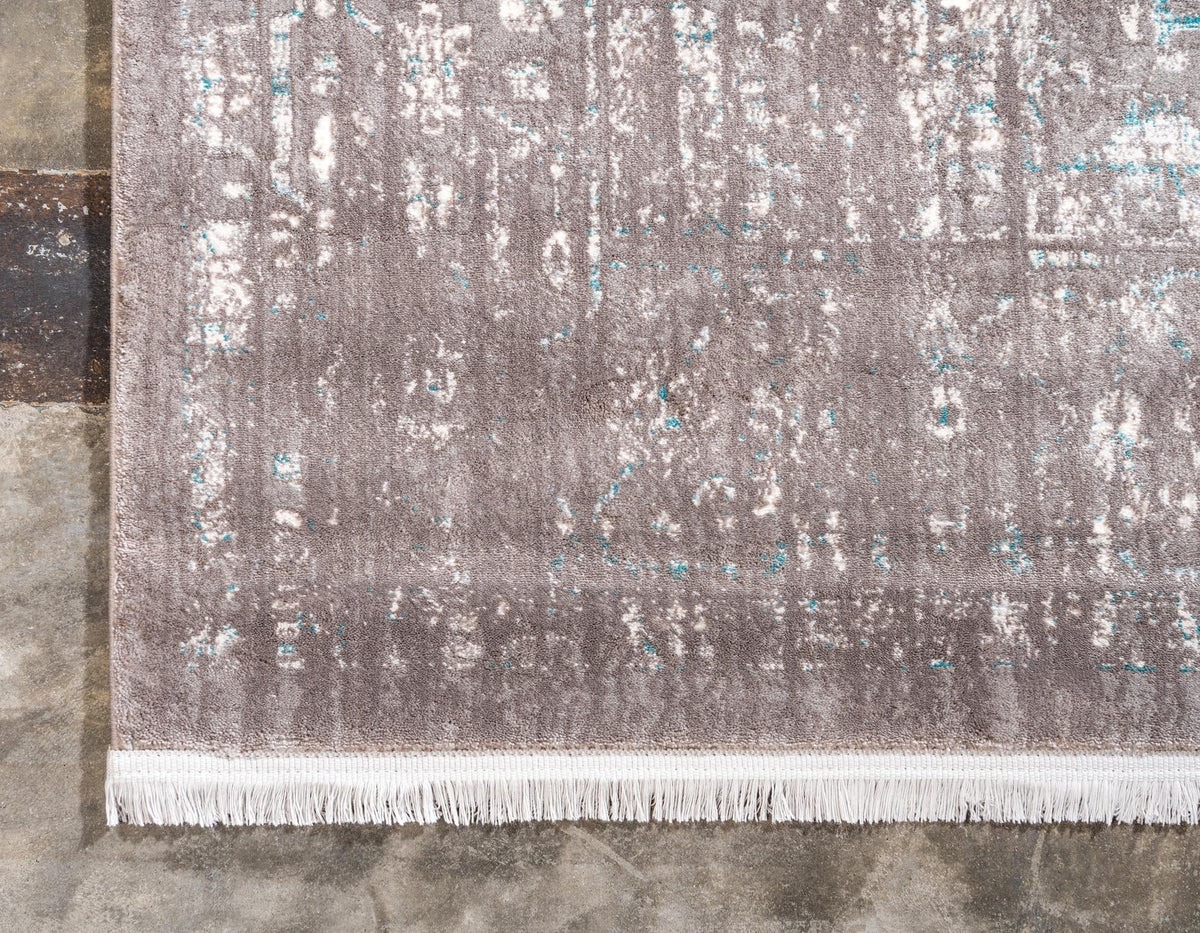 Rustic Charm Revival Collection Area Rug -  Countryside Rectangle Light Gray  lifestyle 17